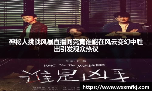 神秘人挑战风暴直播间究竟谁能在风云变幻中胜出引发观众热议